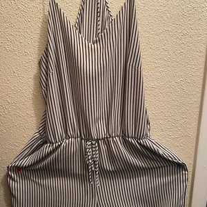 Cute seersucker romper